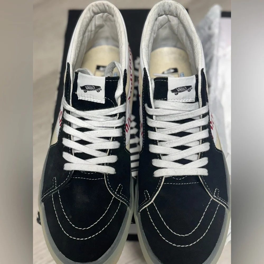 Palm Angels X Vans Vault Sk8 Mid Vlt Lx - Picture 8 of 16